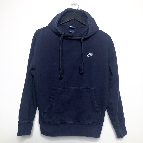 Nike Women's Small Pullover Hoodie, Dark Blue - Picture 1 of 7